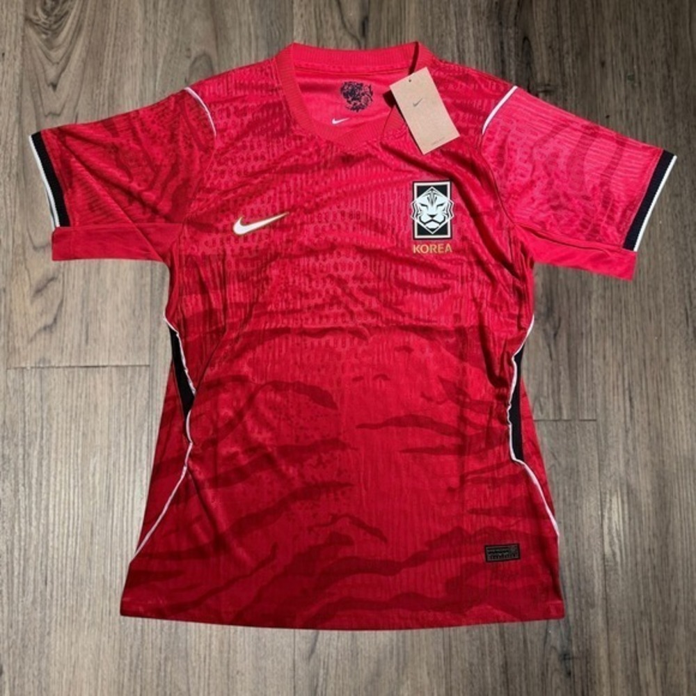 Nike South Korea 2026 Home Vaporknit Soccer Jersey Mens Size XL